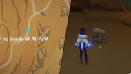 Investigate this thing to open an underground tunnel (Image via HoYoverse)